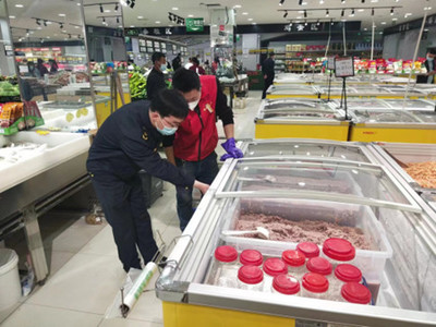 阳信市场监管局开展流通环节食品安全监督抽检工作